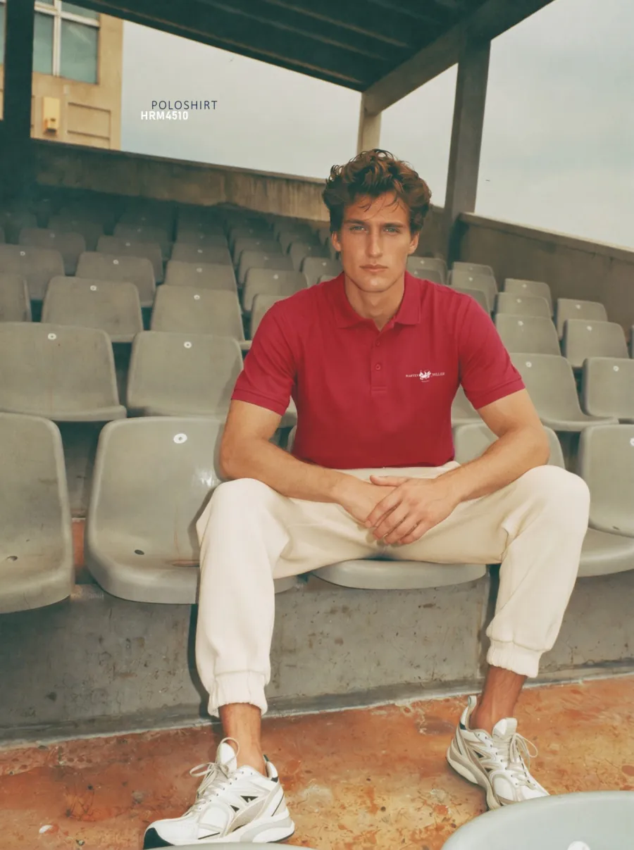 Harvey Miller Polo Club Lookbook Frühling/Sommer 2027, Seite 28 – Poloshirt HRM4510